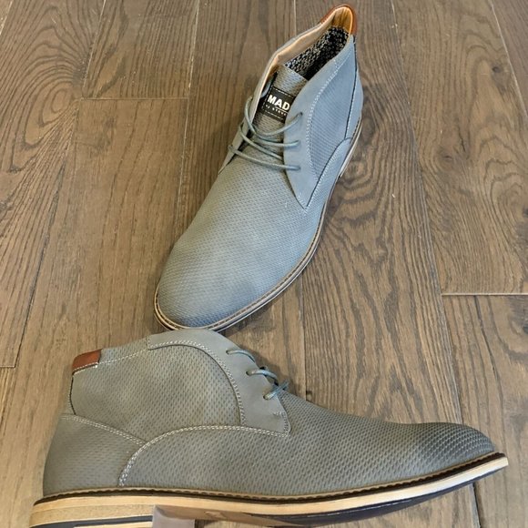 Madden M-GRIZEE Chukka Boot Men\'s Size 11.5 Grey Suede main image 6
